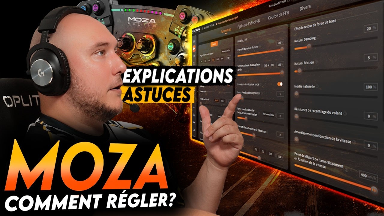 MOZA Pit House : Le Guide COMPLET pour Régler son Volant (Méthode Simple)