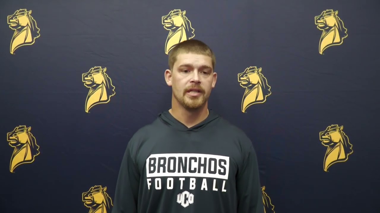 UCO Interim Head Football Coach Discusses Team Goal Setting