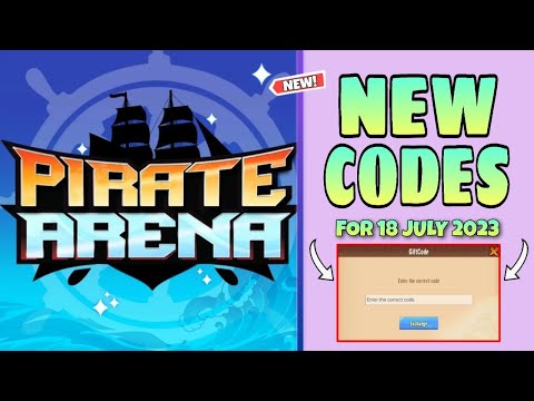 *New* Pirate Arena Gift Code 18 July 2023 || Pirate Arena Codes 2023