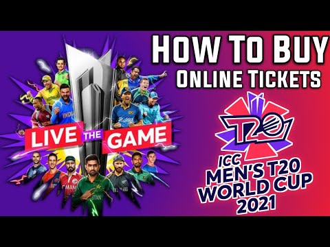 How To Buy Online ICC T20 World Cup 2021 Tickets | icc t20 world cup 2021 tickets booking,