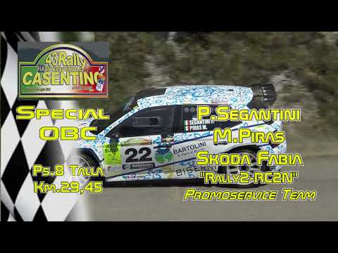 rally casentino 2023 obc segantini piras ps8 talla