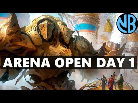 ARENA OPEN DAY 1 WITH BLUE BLACK CONTROL!!! EPIC RUN IN BEST OF 3 HISTORIC!!!