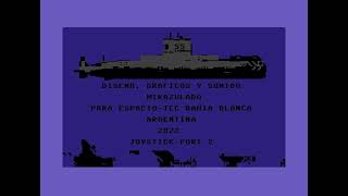 Commodore 64 =+ Submarine Warfare += New game 2022