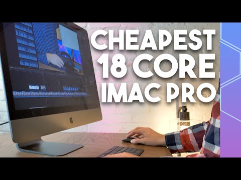 I bought an 18 core iMac Pro for LESS than the cheapest Mac Pro!
