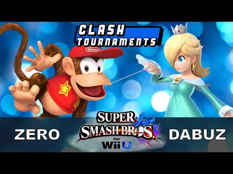 CLASH Invitational for Smash Wii U Winners Semis - ZeRo (Diddy) vs PL XFIRE Dabuz (Rosalina)