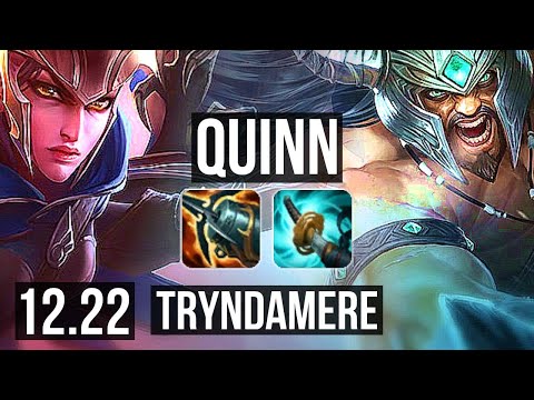 QUINN vs TRYNDA (TOP) | 1.2M mastery, 500+ games, 5/2/6 | KR Master | 12.22