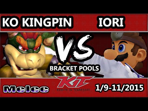 KiT 15 - KO Kingpin (Bowser, Zelda) Vs. Iori (Doctor Mario) SSBM Bracket Pools - Melee