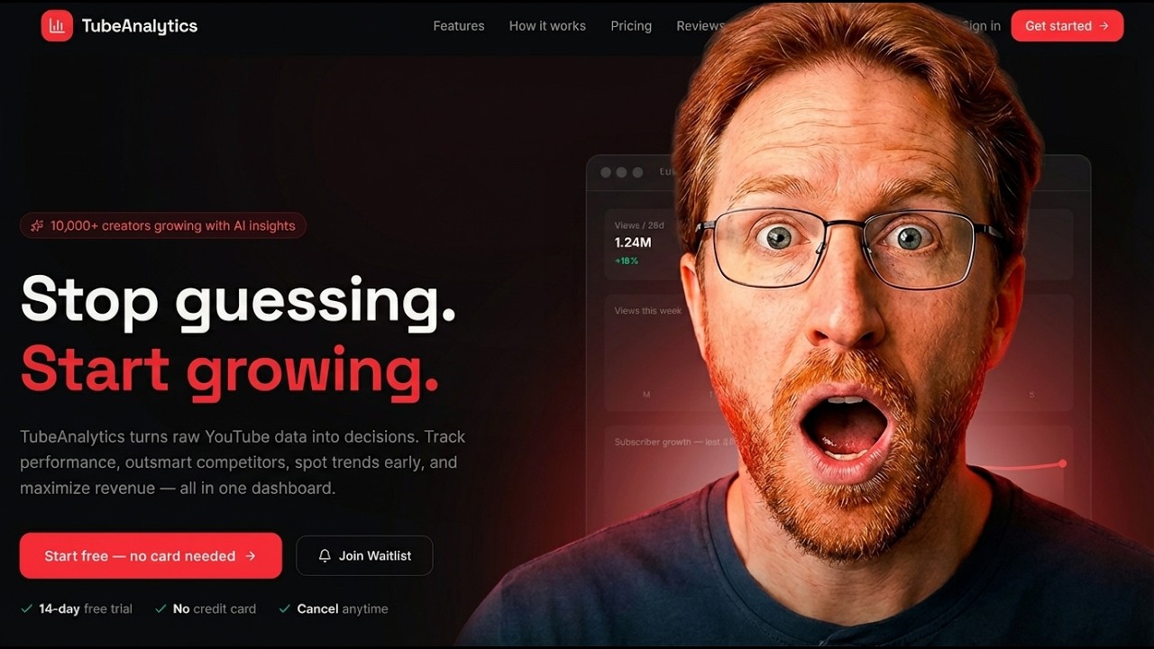 TubeAnalytics demo video