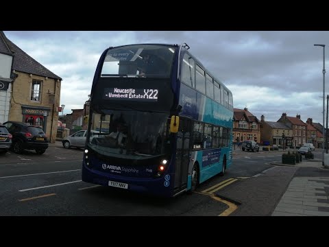 7546/YX17 NNV-Arriva Northumbria-Dennis Trident 2/ADL Enviro 400MMC