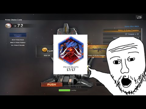 Crossfire 20 BLACK MARKET WINS (Prime collection complete)