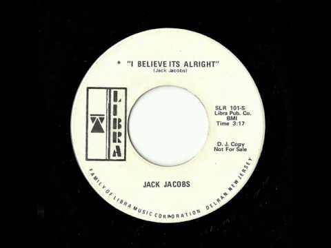 Jack Jacobs - I Believe It's Alright (Libra)