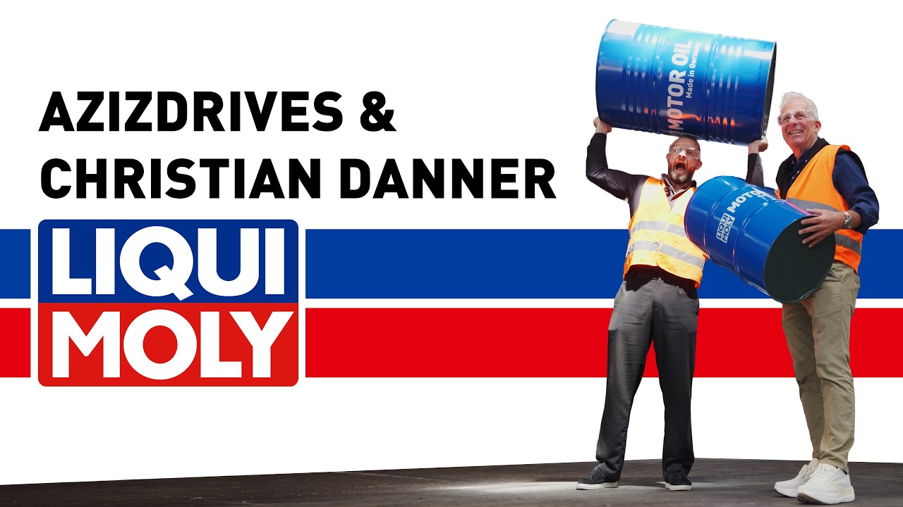 Hinter den Kulissen bei LIQUI MOLY: So entsteht Motoröl! | Mit AzizDrives & Christian Danner