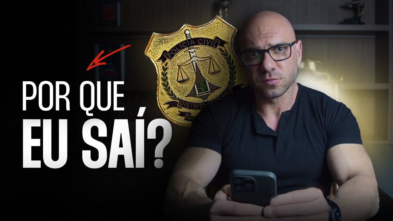 Por que eu saí da Polícia Civi? (CONTEI TODA A VERDADE!)