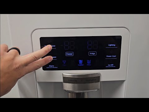 How To Remove Demo Mode On Samsung Refrigerator! Samsung Fridge Not Cooling!
