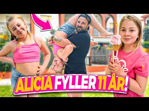 ALICIA FYLLER 11 ÅR! - Följ med på hela födelsedagen i Spanien!