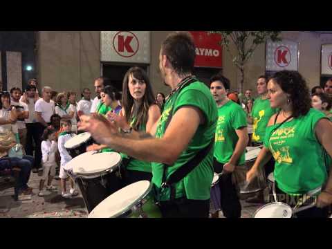 Batucada Samba da Praça vs Sambalá - Fiestas San Lorenzo Huesca 2014 (UHD/4K)