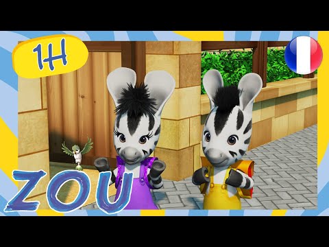 🌈 Zou et l'arc en ciel 🌈Compilation 1H | Dessin Animé Pour Enfant