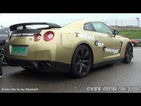 (HD) Nissan GT-R Switzer P800: Amazing Acceleration's, Hard Drive-By's and Tunnel Sound!