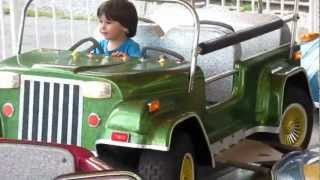 preview picture of video 'Marcus Driving Kiddie Car Lake Winnie'
