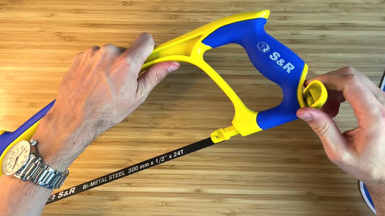 🧰 Arco de SIERRA Manual para METAL y Plástico [14€] 🪓 en AMAZON S&R