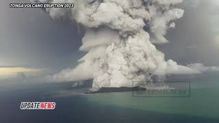 hunga tonga volcano eruption update in the pacific ocean