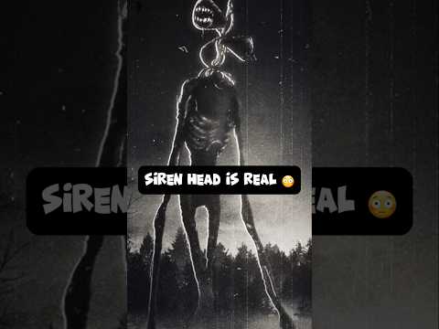Siren Head is REAL 🤯 #shorts