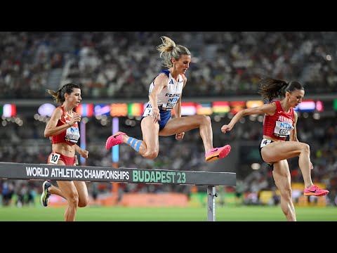 MONDIAUX ATHLÉTISME 2023 - La finale du 3000m steeple avec un record de France battu