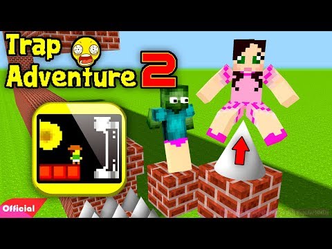Monster School Pat And Jen Minecraft: TRAP ADVENTURE 2 CHALLENGE ( Minecraft Animation )