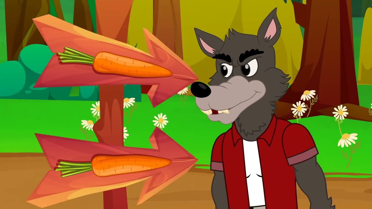 2 Historias do Lobo Mau | Contos | Desenho Animado Infantil com @OsAmiguinhosContoseHistorinhas