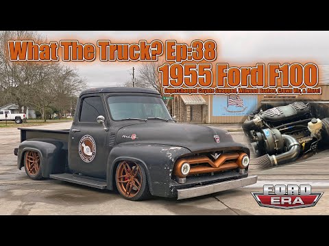 Procharged Coyote-Powered 1955 Ford F-100