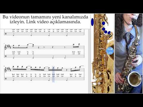 Saksafon Nasıl Çalınır (alto) KAROL G, Shakira - TQG Tablatura um-a-n723 önizlemeler