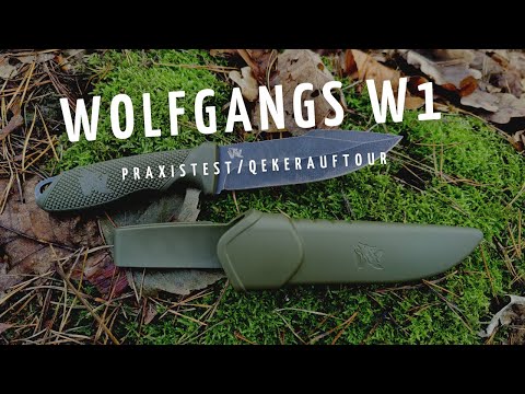 Mein neues Outdoormesser! / Wolfgangs W1 / Praxistest /Survivalausrüstung! #gear