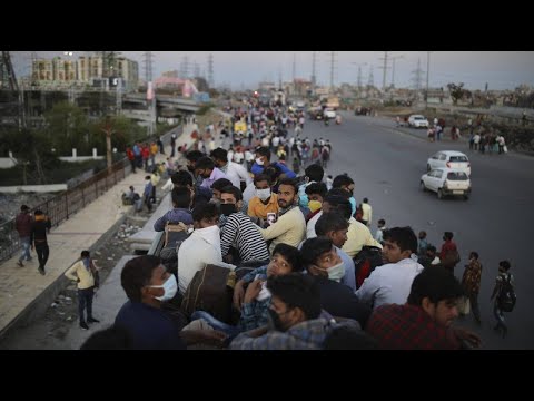 Schwere Zeiten für Wanderarbeiter in Indien