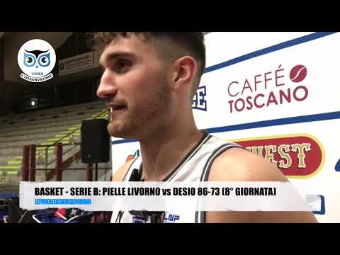Basket - Serie B, Pielle Livorno vs Desio 86-73: le parole di Giorgio Manna