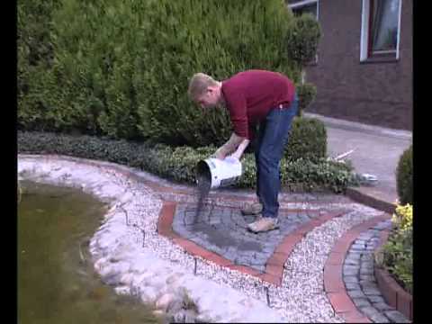 Anleitung: MEM Fugenmörtel verarbeiten ohne anmischen/anrühren - Pflasterfugenmörtel & Fugenfestiger