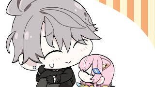 【手描き切り抜き】万事休すなナリちゃんと甲斐田くん【にじさんじ/ヤン・ナリ/甲斐田晴】