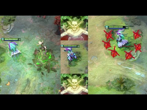 Exorcism can destroy "Underlord's" portal and "Techies" mines!