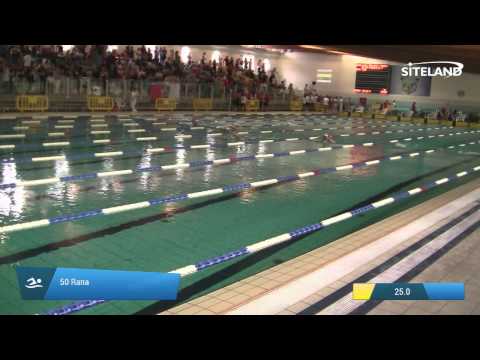 Serie 1 dei 50 Rana  Assoluti Maschi Master - Campionati Regionali Master 2015 VENETO e FRIULI VG