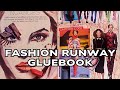 Inside My Fashion Runway Glue Book It Starts Here