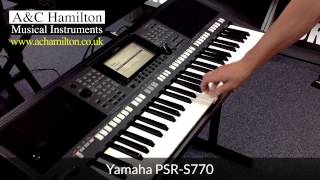 Download lagu Yamaha PSR-S770 Arranger Workstation Keyboard *FIRST LOOK* mp3