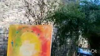 Peindre avec ses mains : Art Abstrait et Lâcher-Prise en Nature 🌿 | Olena Rabitcheva (Belgique)