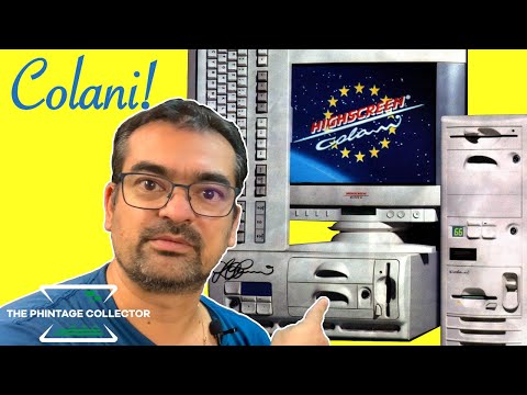 The mid-90s VOBIS' HIGHSCREEN computers designed by Luigi Colani