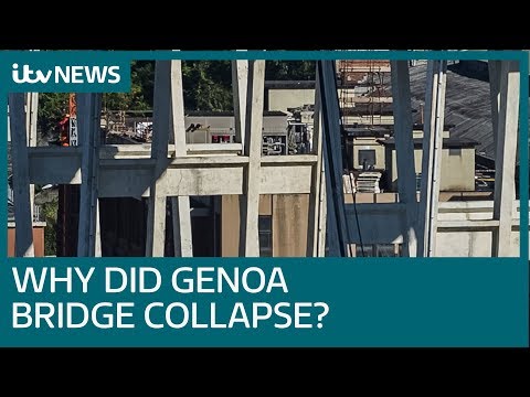 Why did Morandi Bridge in Genoa collapse? | ITV News