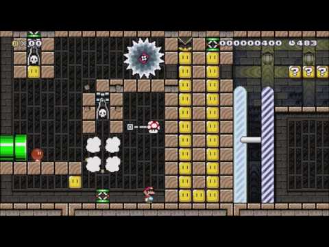 Super Mario Maker - One Screen Puzzle [SUBSCRIBER LEVEL]