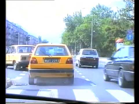 Stare Siedlce- Ruch drogowy część II film 1. 1999 rok.