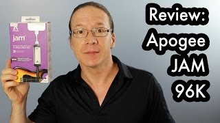 Video thumbnail for Review: Apogee JAM 96K Professional Quality Guitar Input for iOS and Mac by Kendall Giles