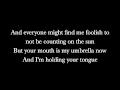 The Forecast - Jason Mraz [Lyrics]