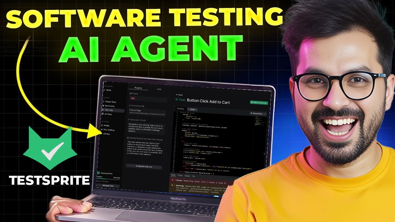 The AI Every Vibe Coder Should Use - TestSprite MCP With Cursor AI Coding for Software Testing