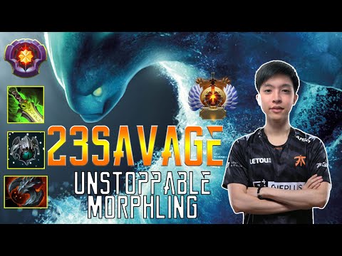 23SAVAGE MORPHLING 20 KILLS - DOTA 2 7.26 GAMEPLAY!