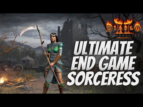 Ultimate Endgame Nova Sorceress - P8 Cows, CS, and Trav - Diablo 2 Resurrected